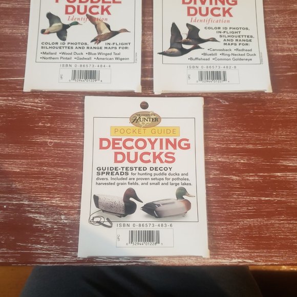 Duck Hunting Laminated Pocket Guides - Set of 3 - Picture 11 of 11